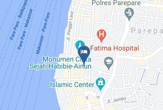 Kota Parepare - Hotel Gazzaz Maps