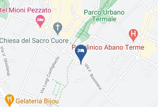 Padua - Hotel Gazzella Bianca Maps