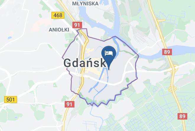 Gdansk - Hotel Gdansk Boutique Maps
