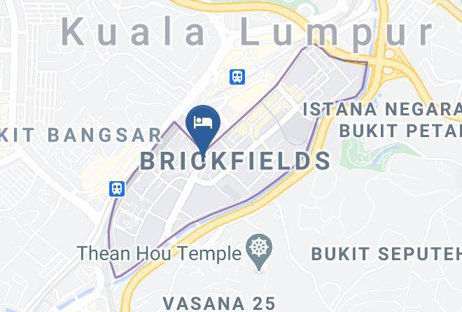Kuala Lumpur - Hotel Gds Sentral Maps