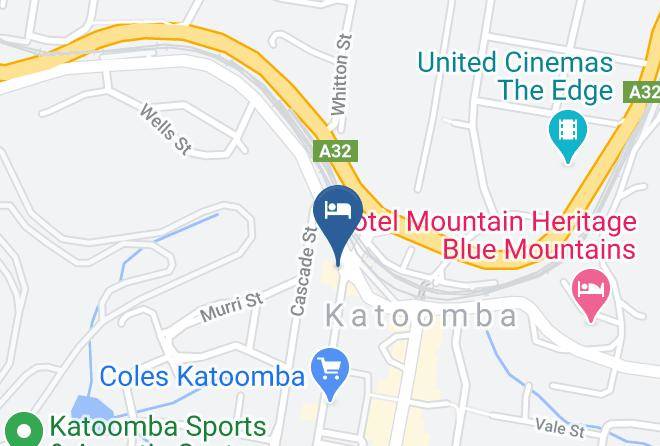 Blue Mountains - The Katoomba Family Hotel Maps