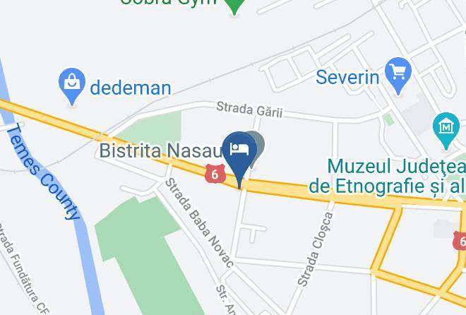Caransebes - Hotel Geas I Maps