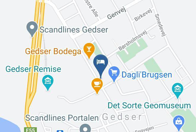 Gedser - Hotel Gedser Maps