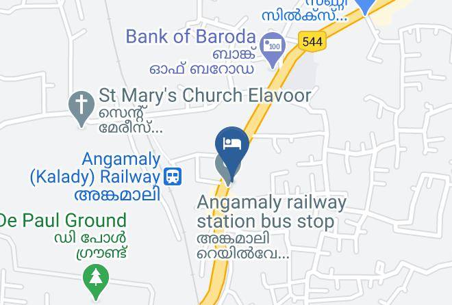 Hotel Gee Bee Palace Map