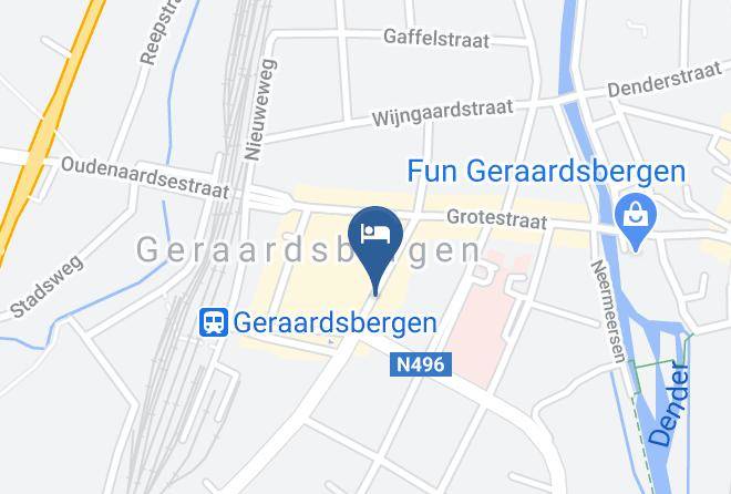 East Flanders - Hotel Geeraard Maps