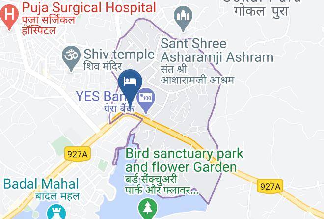 Dungarpur - Hotel Geet Regency Maps