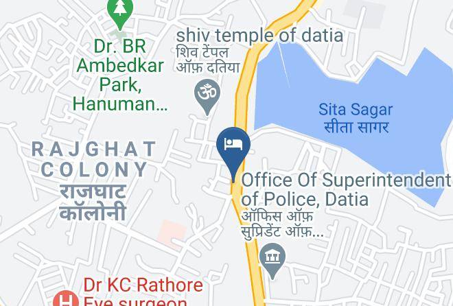 Datia - Hotel Geeta Royal Maps