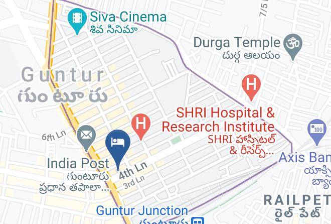 Guntur - Hotel Geetha Regency Maps
