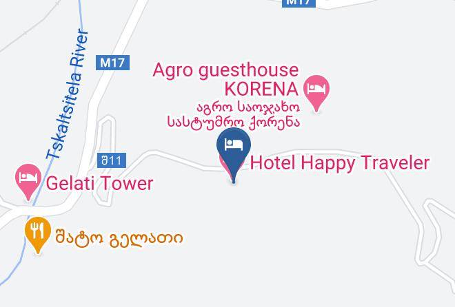 Georgia - Hotel Gelati Paradiso Maps