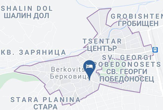Berkovitsa - Hotel Gelov Maps