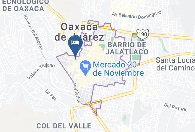Oaxaca De Juarez - Hotel Gemar Maps