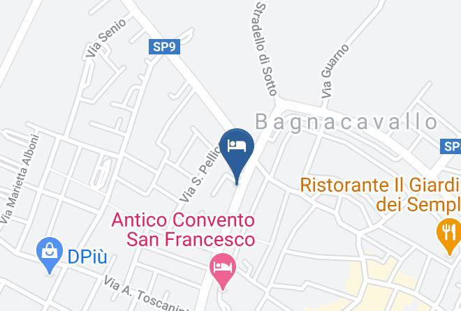 Ravenna - Hotel Gemelli Maps