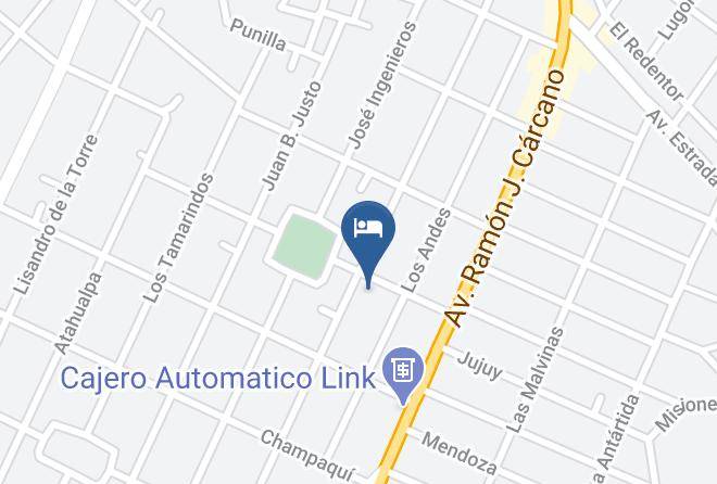 Santa Maria Department - Hotel Geminis Maps