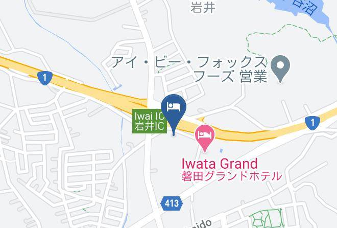 Iwata City - Hotel Gen Omaezaki Maps