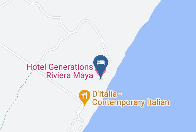 Solidaridad - Hotel Generations Riviera Maya Maps