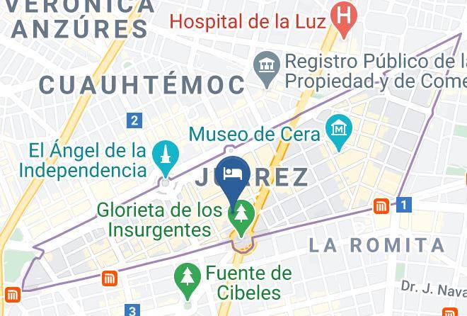 Cuauhtemoc - La Tercia Maps