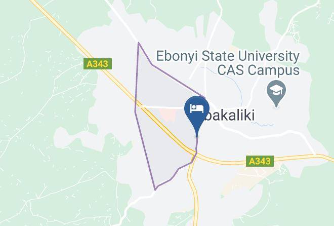 Abakaliki - Hotel Geneza Maps