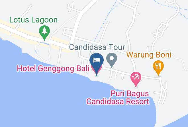 Karangasem Regency - Hotel Genggong Bali Maps