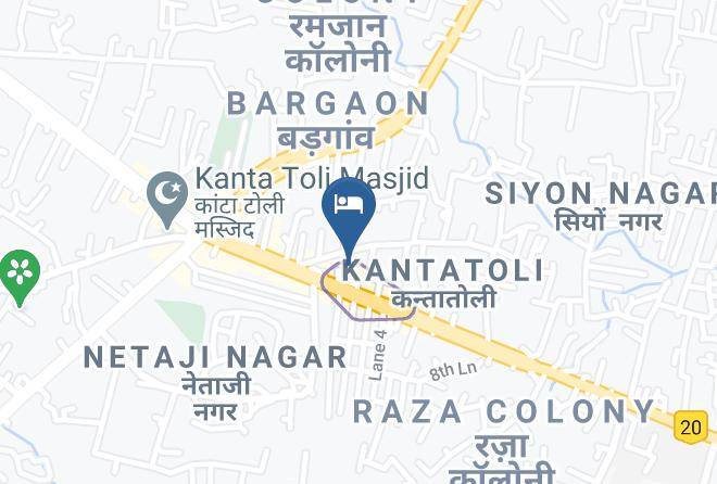 Ranchi - Hotel Genista Inn Luxury Hotel Maps