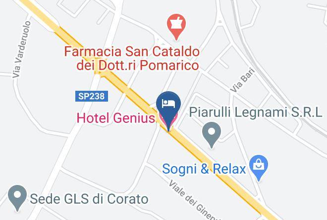 Bari - Hotel Genius Maps