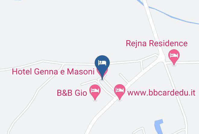 Nuoro - Hotel Genna E Masoni Maps