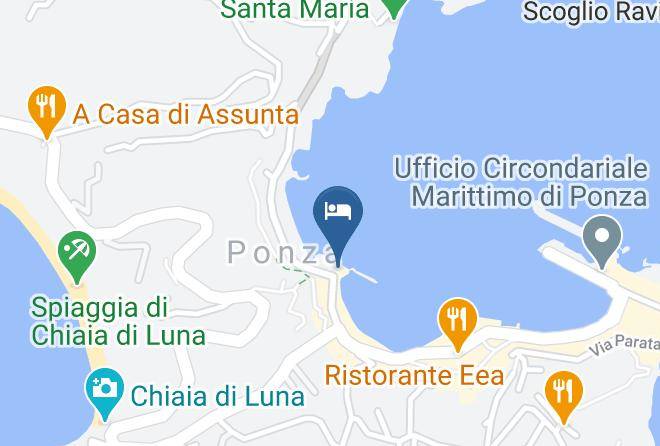 Latina - Hotel Gennarino A Mare Maps
