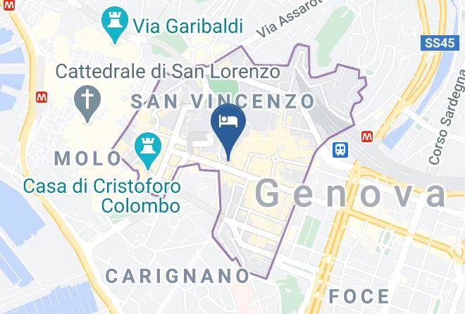 Genoa - Hotel Genova Liberty Maps