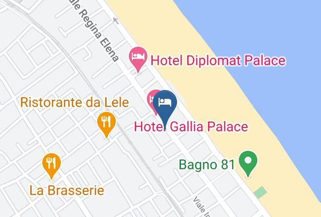 Rimini - Hotel Genty Maps