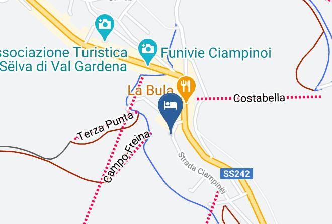 Bolzano - Hotel Genziana Maps