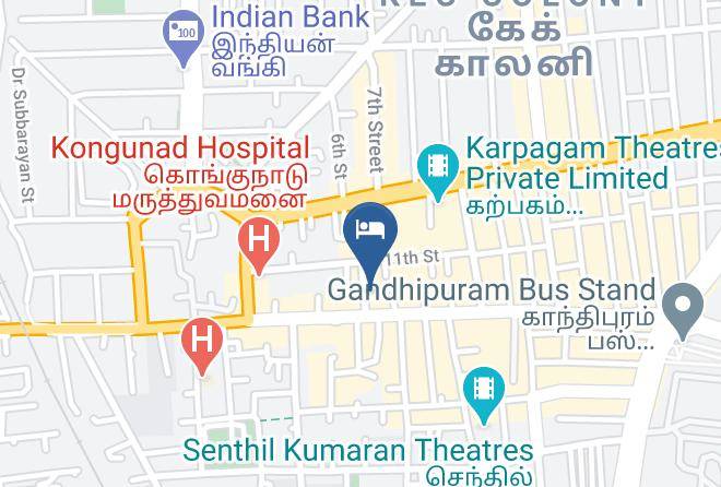 Coimbatore - Hotel Geo Grande Maps