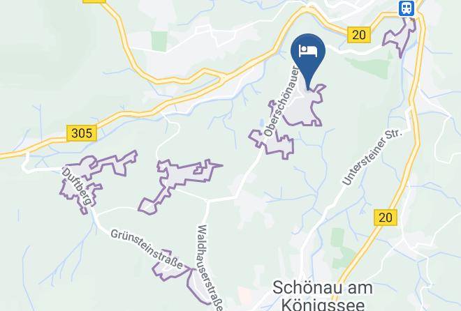 Berchtesgadener Land - Hotel Georgenhof Maps