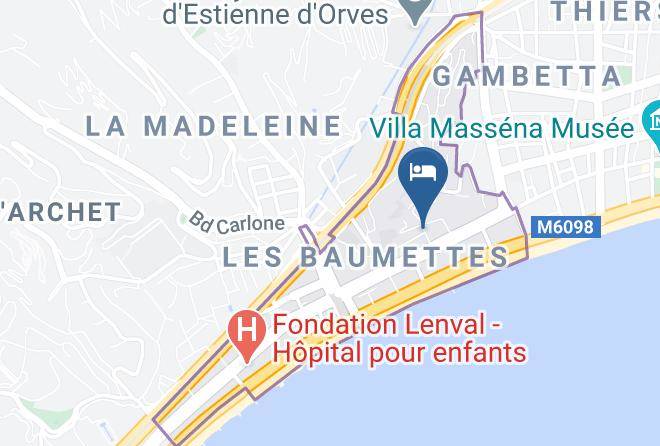 Maritime Alps - Hotel Georges Maps