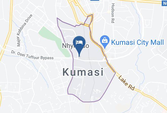 Kumasi - Hotel Georgia Maps