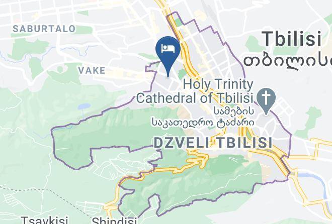 Tbilisi - Hotel Georgian Holiday Maps