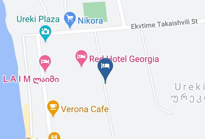 Georgia - Hotel Georgian Palace Ureki Maps