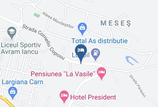 Zalau - Hotel Georgiani Maps