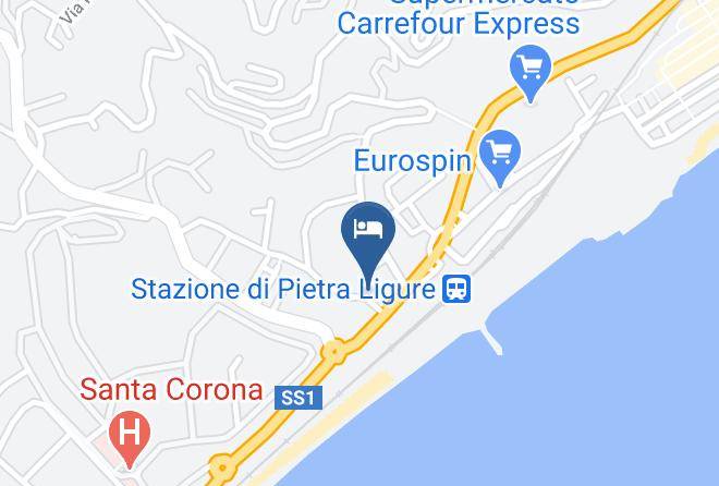 Savona - Hotel Geppi Maps
