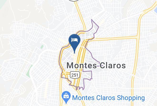 Montes Claros - Hotel Gerais Business Maps