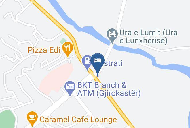 Gjirokaster - Hotel Geraldo Maps
