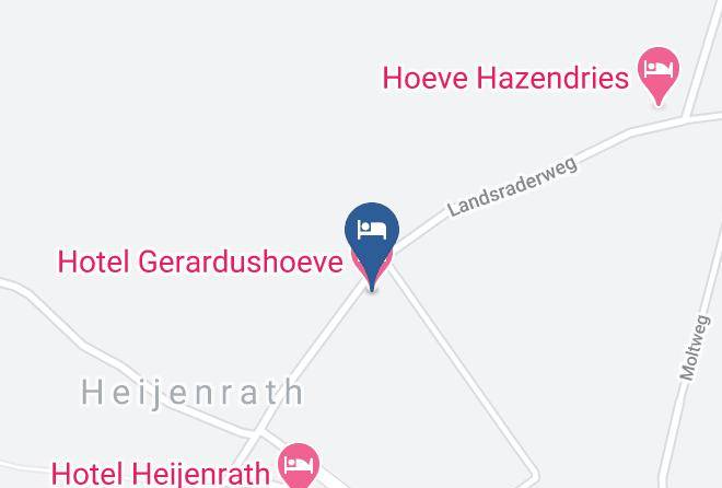Hotel Gerardushoeve Map
