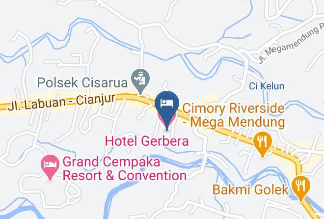 Hotel Gerbera Map
