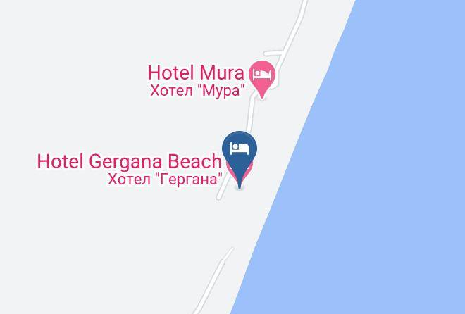 Balchik - Hotel Gergana Beach Maps