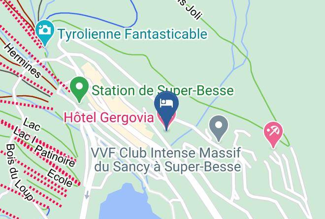 Puy De Dome - Hotel Gergovia Maps