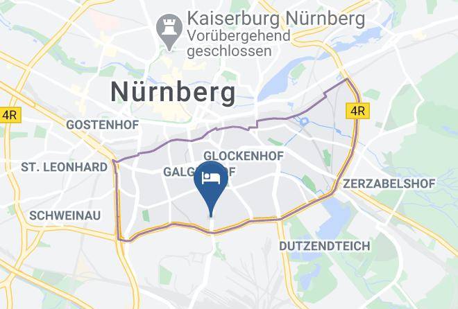 Nuremberg - Hotel Gerhard Maps