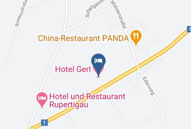 Salzburg Umgebung - Hotel Gerl Maps