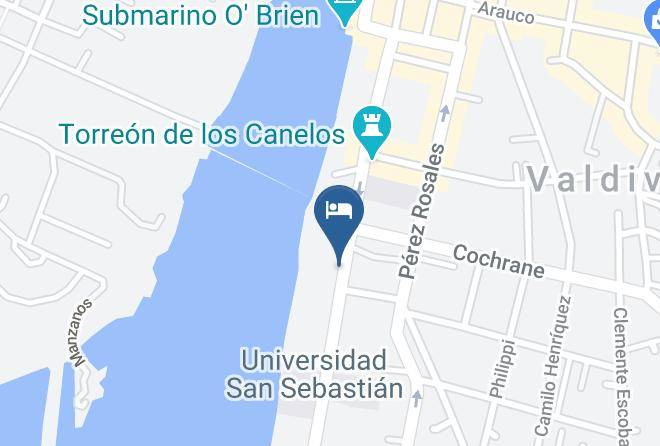 Valdivia Province - Hotel Gerlach Maps