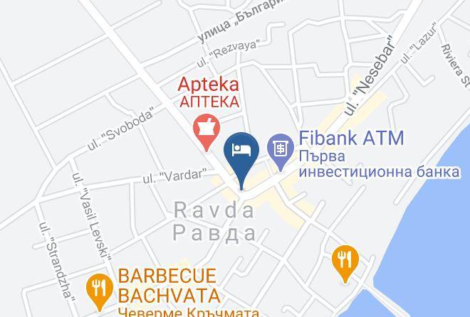 Nesebar - Hotel Germana Biych Maps
