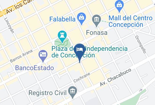 Concepcion Province - Hotel Germania Maps