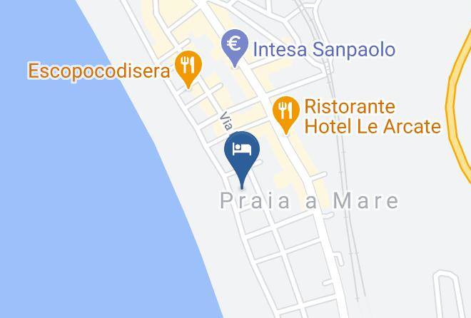 Cosenza - Hotel Germania Maps