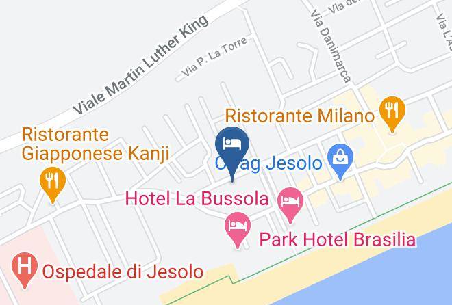 Venice - Hotel Germania Maps